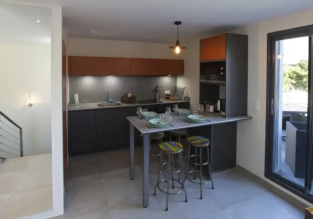 cuisne du gîtes haut de gamme au cœur du vignoble Alsaciewebp